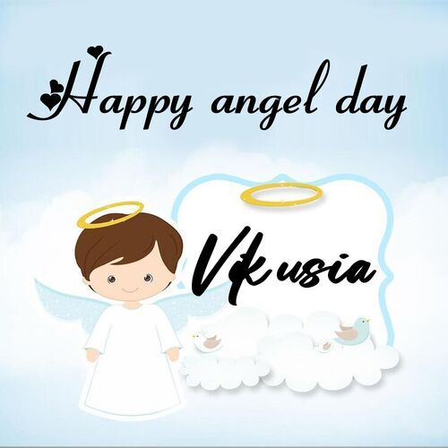 Открытка Vikusia Happy angel day