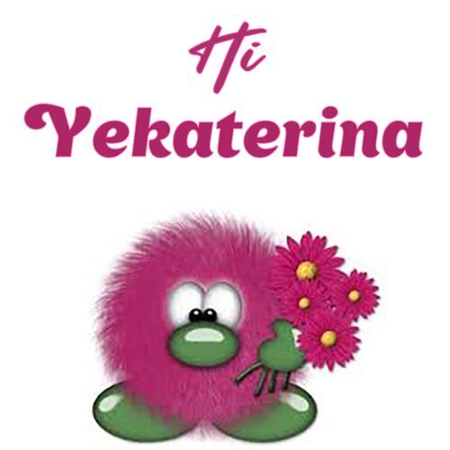 Открытка Yekaterina Hi