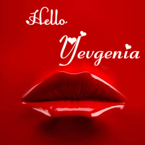 Открытка Yevgenia Hello