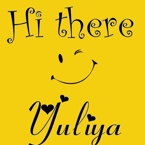 Открытка Yuliya Hi there