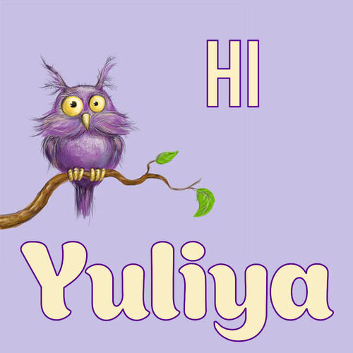 Открытка Yuliya Hi