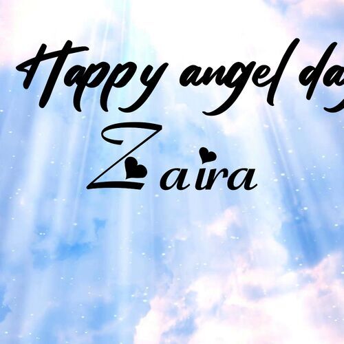 Открытка Zaira Happy angel day