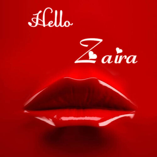 Открытка Zaira Hello