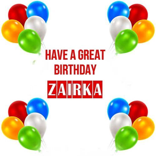 Открытка Zairka Have a great birthday