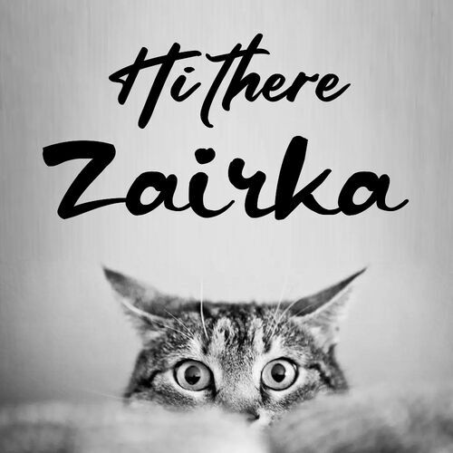 Открытка Zairka Hi there