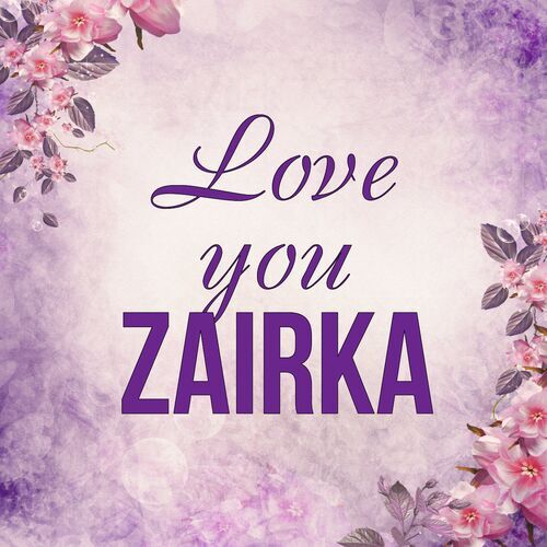 Открытка Zairka Love you