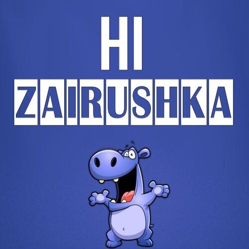 Открытка Zairushka Hi