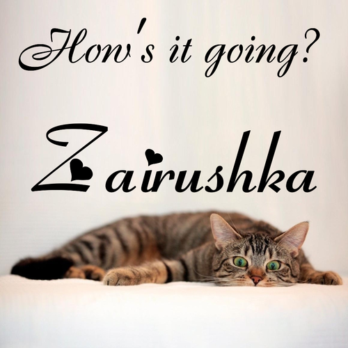 Открытка Zairushka How