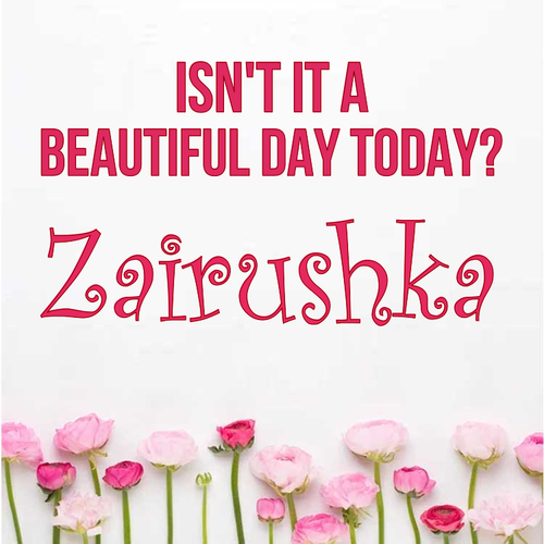 Открытка Zairushka Isn