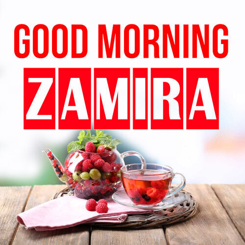 Открытка Zamira Good morning