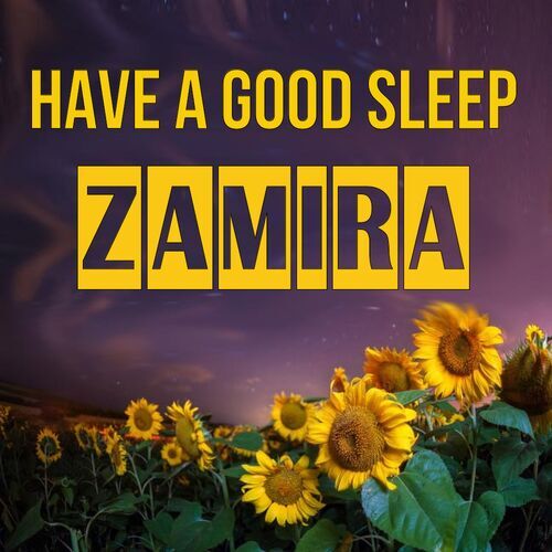 Открытка Zamira Have a good sleep