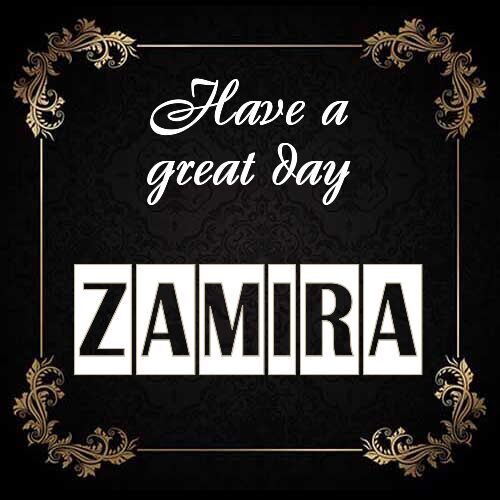 Открытка Zamira Have a great day