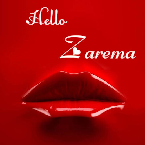 Открытка Zarema Hello