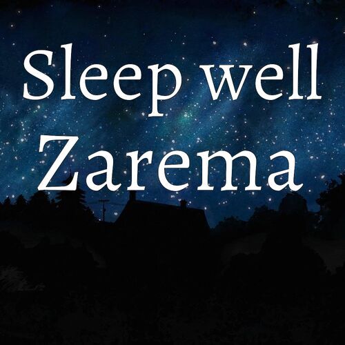 Открытка Zarema Sleep well