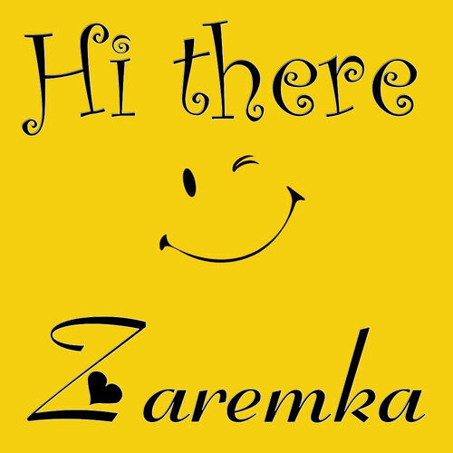 Открытка Zaremka Hi there