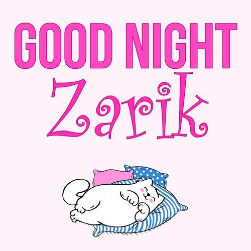 Открытка Zarik Good Night