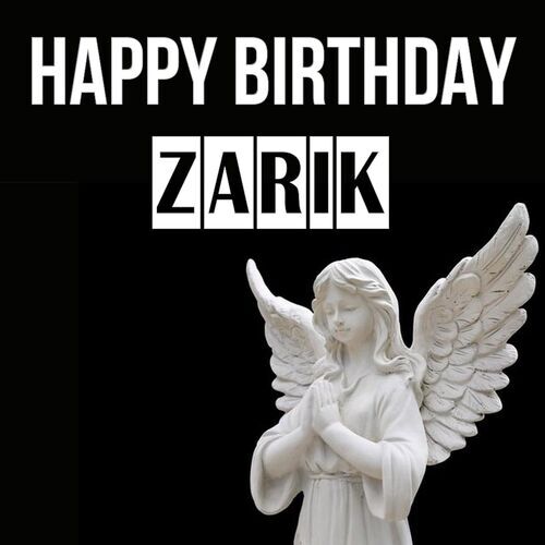 Открытка Zarik Happy birthday