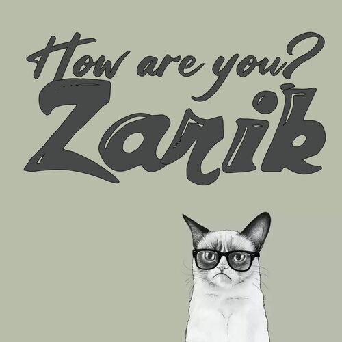 Открытка Zarik How are you?