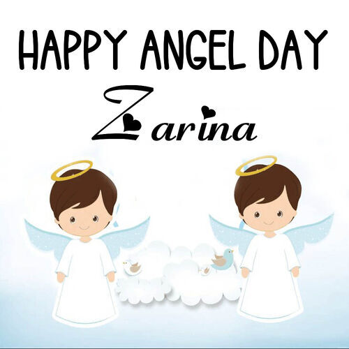 Открытка Zarina Happy angel day