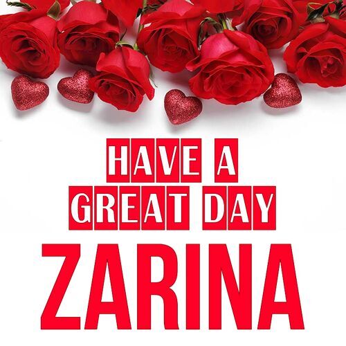 Открытка Zarina Have a great day