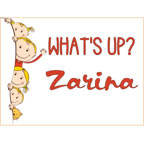 Открытка Zarina What