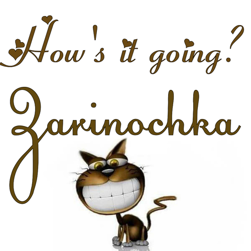 Открытка Zarinochka How