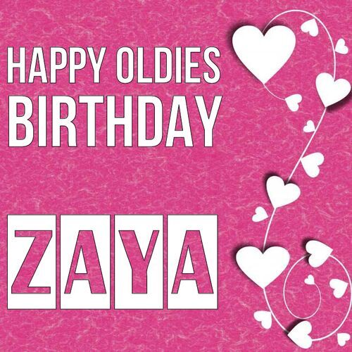 Открытка Zaya Happy oldies birthday