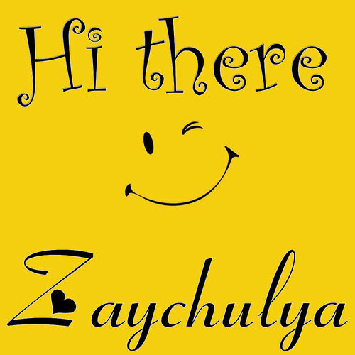 Открытка Zaychulya Hi there