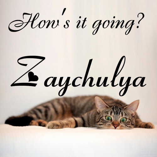 Открытка Zaychulya How