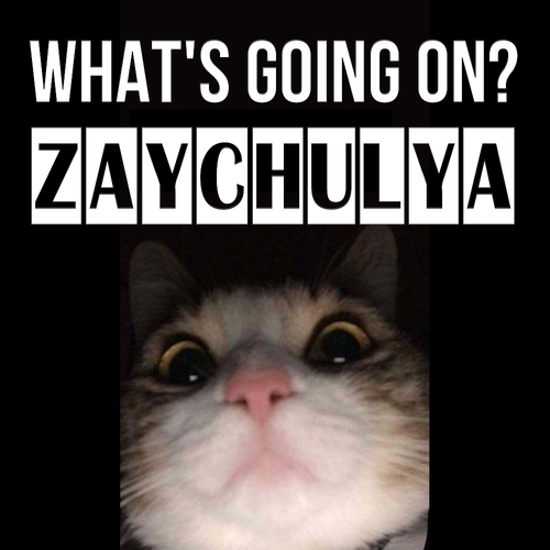 Открытка Zaychulya What