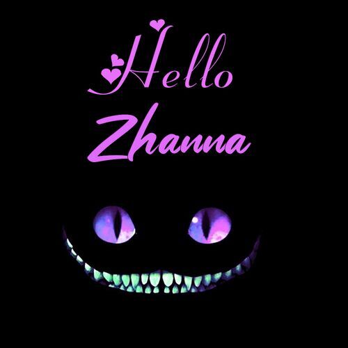 Открытка Zhanna Hello