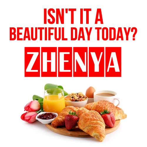 Открытка Zhenya Isn