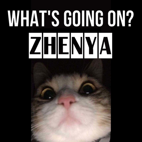 Открытка Zhenya What