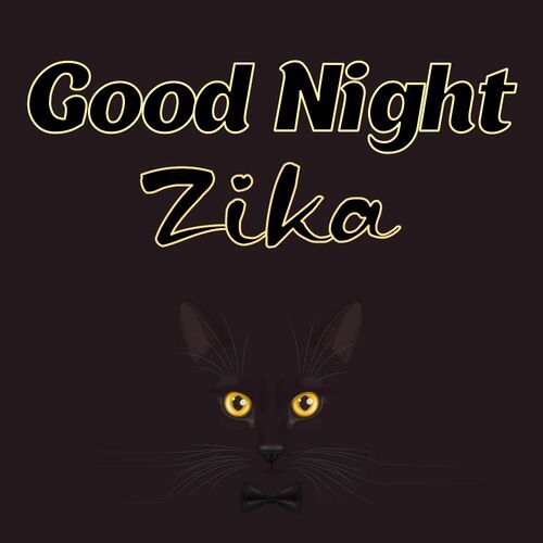 Открытка Zika Good Night