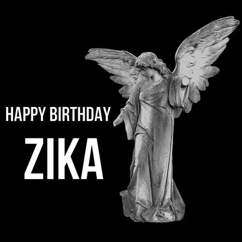 Открытка Zika Happy birthday