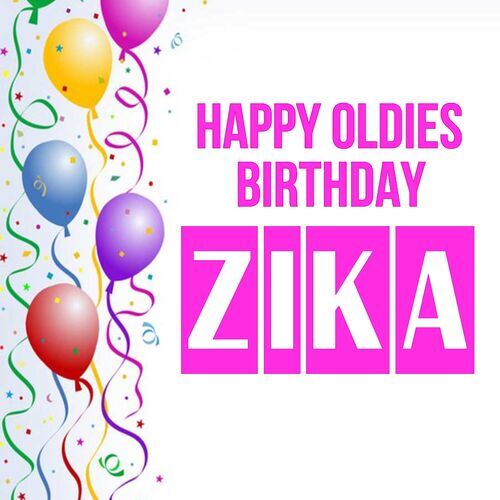 Открытка Zika Happy oldies birthday