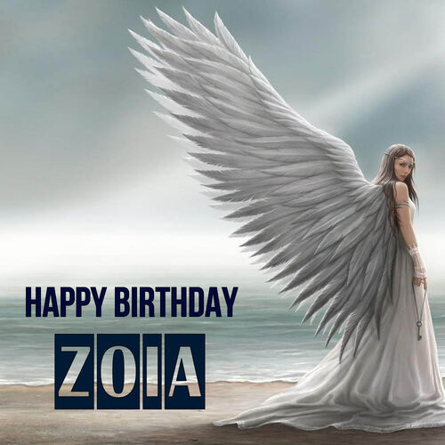 Открытка Zoia Happy birthday