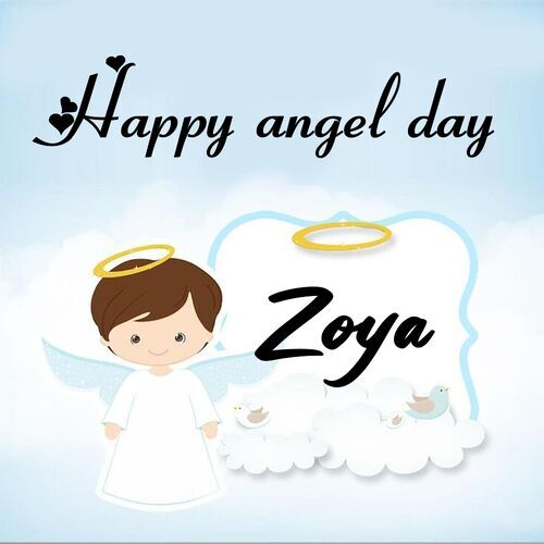 Открытка Zoya Happy angel day