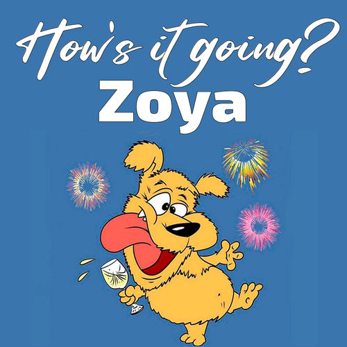 Открытка Zoya How