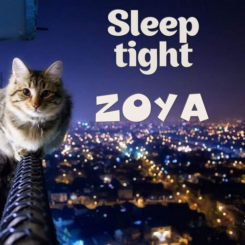 Открытка Zoya Sleep tight