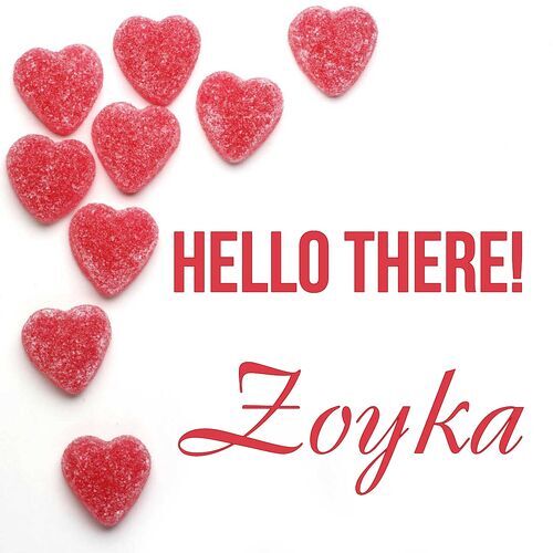 Открытка Zoyka Hello there!