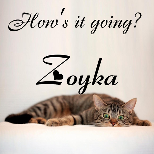 Открытка Zoyka How