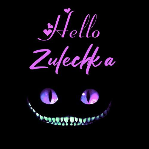 Открытка Zulechka Hello