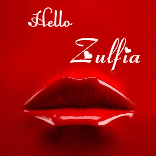 Открытка Zulfia Hello