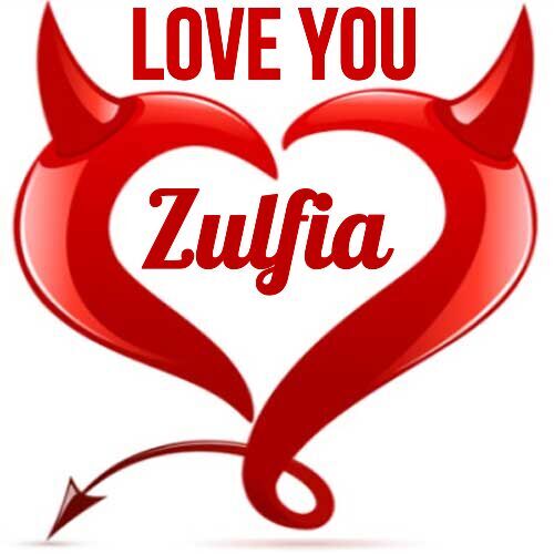 Открытка Zulfia Love you