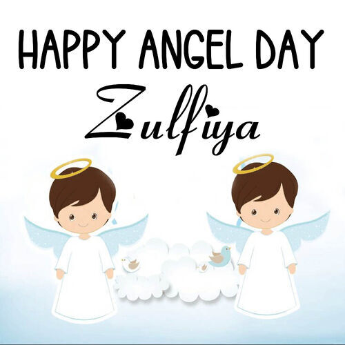 Открытка Zulfiya Happy angel day