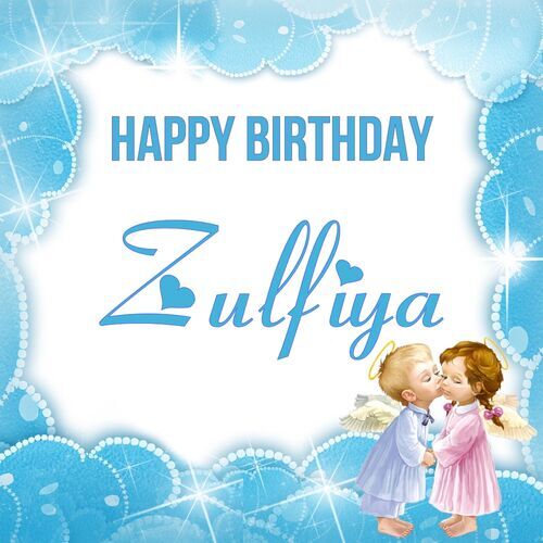 Открытка Zulfiya Happy birthday