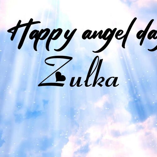 Открытка Zulka Happy angel day