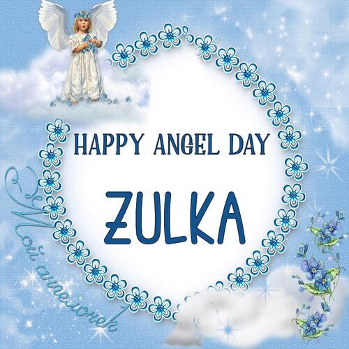 Открытка Zulka Happy angel day